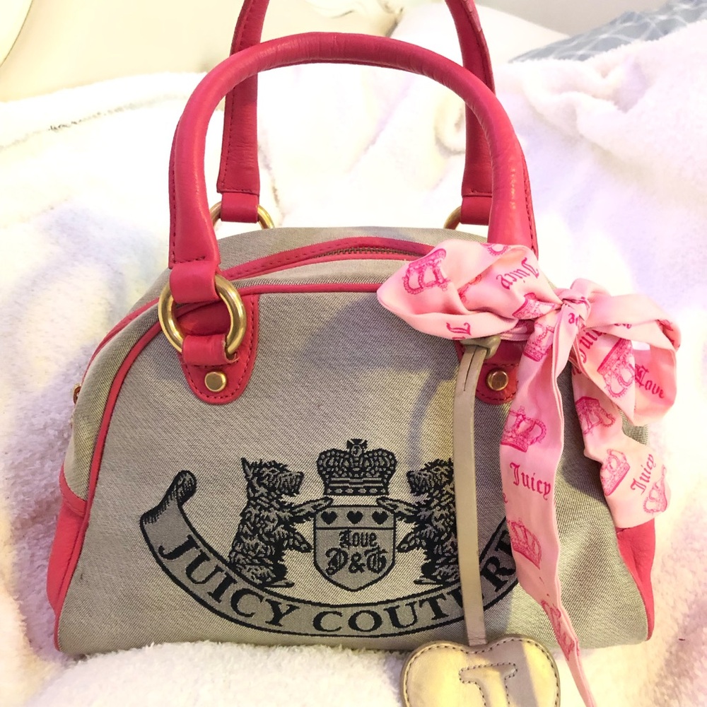 Juicy couture vintage bowler bag